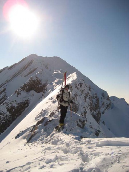 #2 Arlicots : sur l Arlicots : sur l' arête finale, un sommet pas très garni
