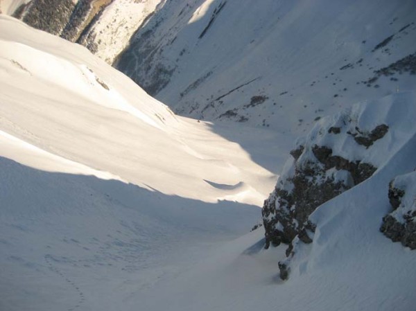 #3 Arlicots : le premier couloir pour le vallon de la Lanche Arlicots : le premier couloir pour le vallon de la Lanche