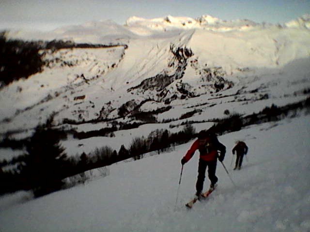 Montée tranquillou...