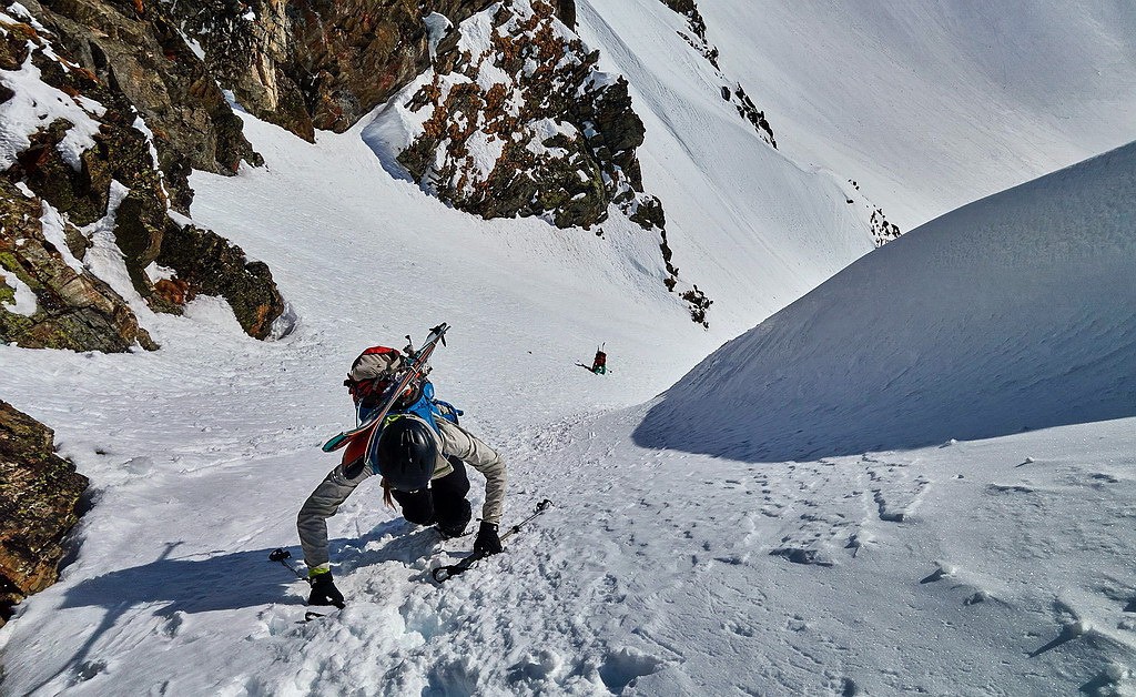 #7 Variante de montée par le couloir dérobé... Variante de montée par le couloir dérobé...