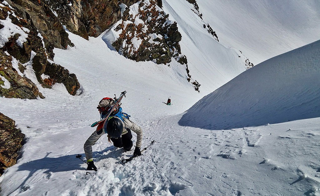 Variante de montée par le couloir dérobé...