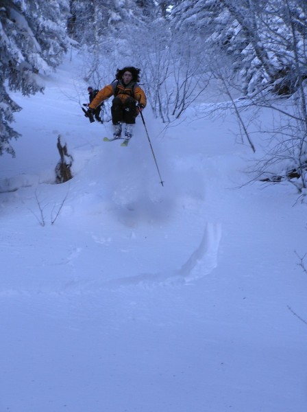 #6 Saut de coiffeur : Rob en pleine action dans la Nord du Charvet, un régal!! Saut de coiffeur : Rob en pleine action dans la Nord du Charvet, un régal!!
