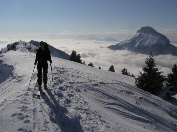 #7 Arrivée au Roc d Arrivée au Roc d'Arguille : Arrivée pépère devant Chamechaude