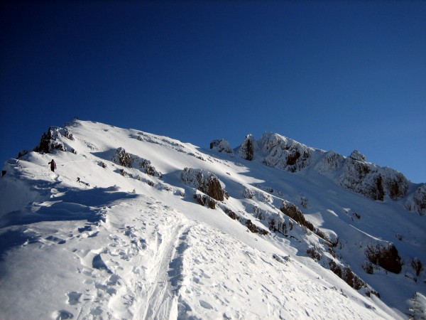 #3 Arête Ouest : Le Roc de Tavaneuse depuis l Arête Ouest : Le Roc de Tavaneuse depuis l'arête Ouest