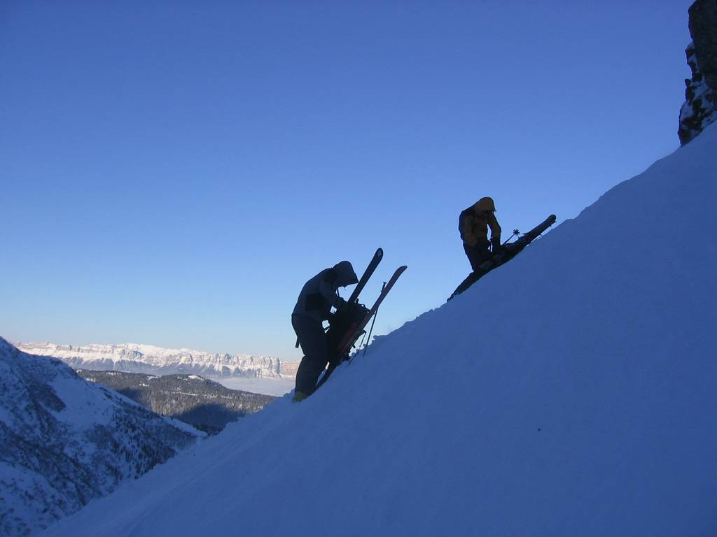 #1 Grandes Lanches, couloir SW : Préparatifs... Grandes Lanches, couloir SW : Préparatifs...