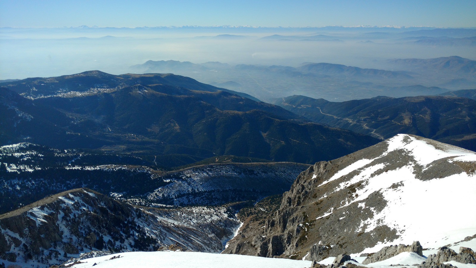#51 J4 Ossa : paysage du sommet J4 Ossa : paysage du sommet