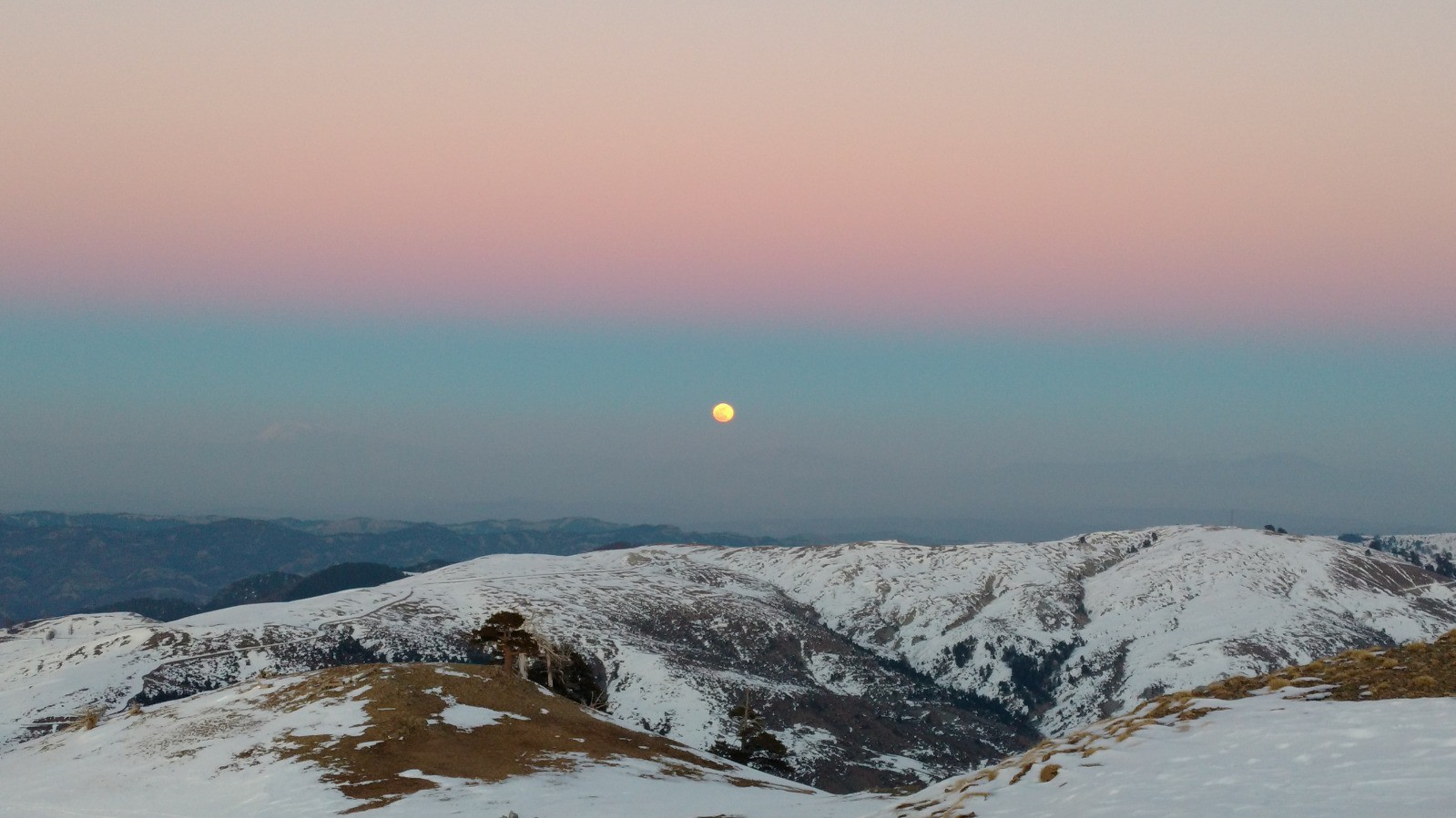 #74 J5 Smolikas : lever de lune J5 Smolikas : lever de lune
