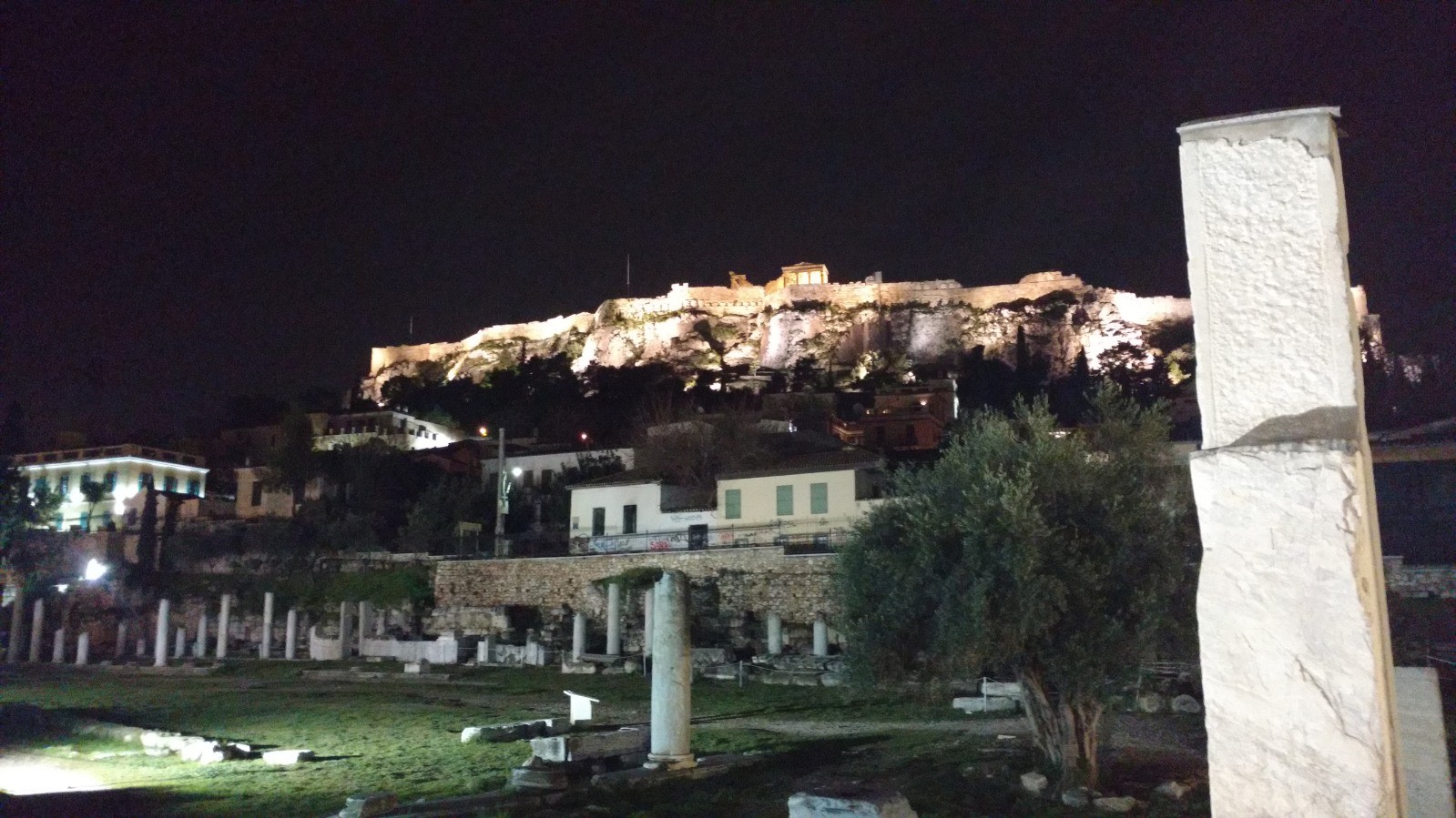 J7 Cyllène : Athènes by night