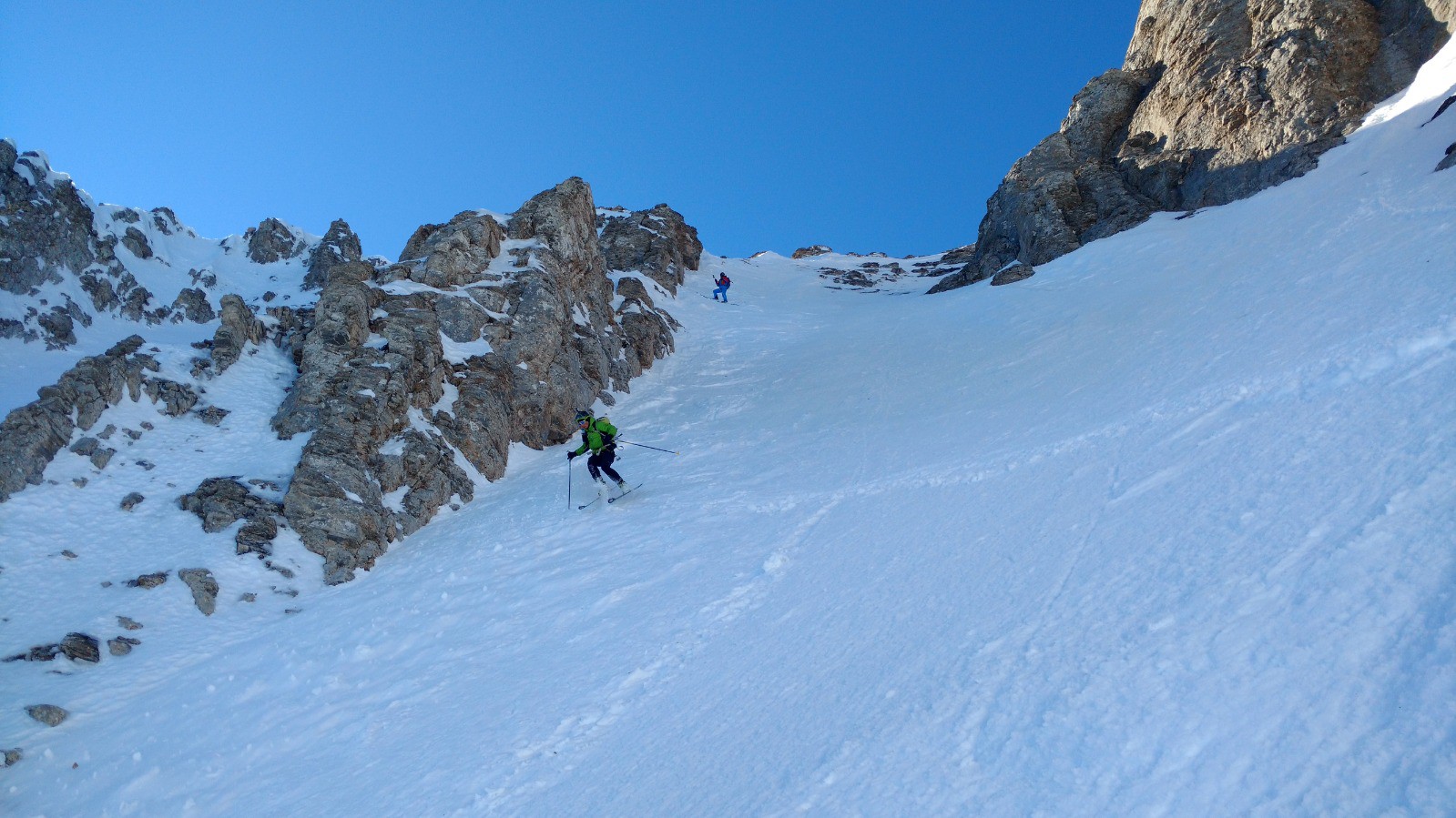 #39 J3 Olympe : Guigui dans le haut du couloir J3 Olympe : Guigui dans le haut du couloir