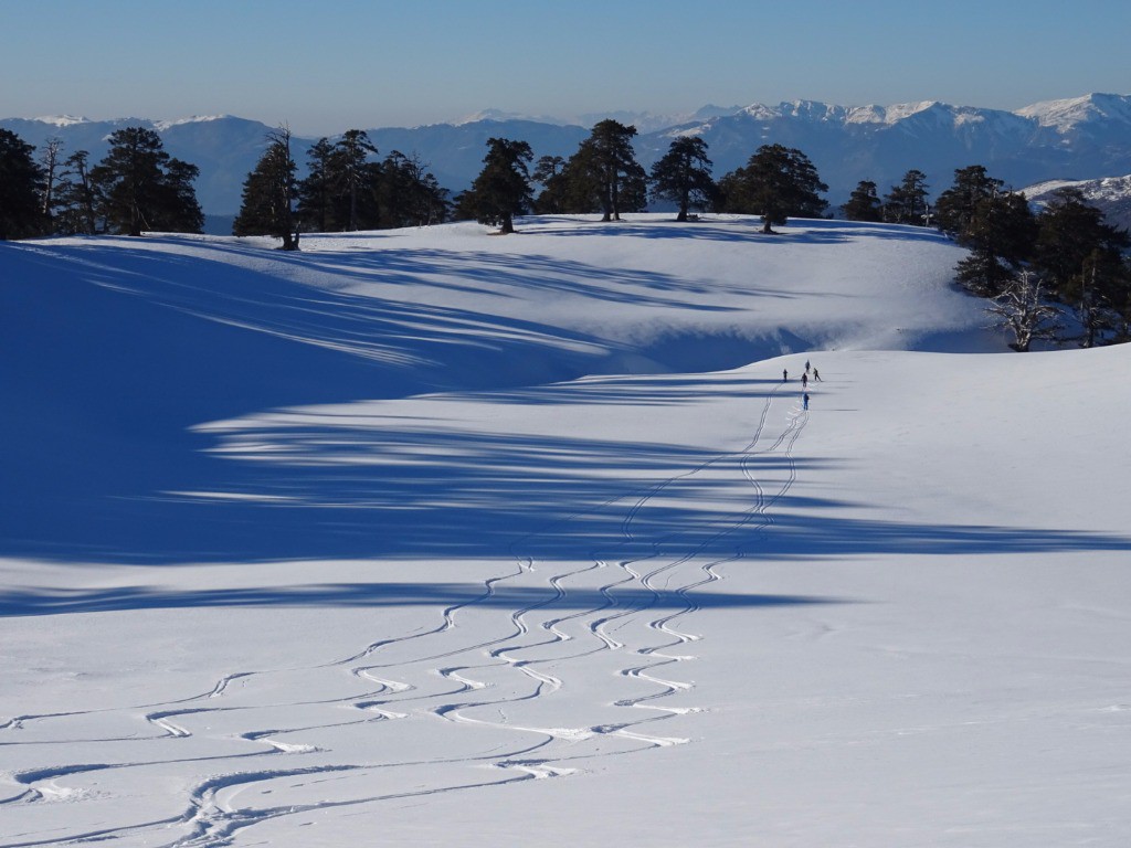 J4 Smolikas : la bonne neige !!