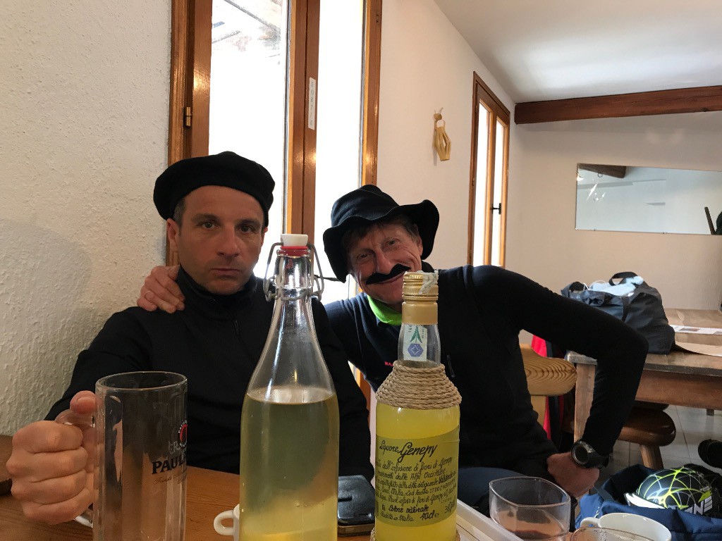 Après le vin chaud,un peu de Limoncello pour affronter la pluie