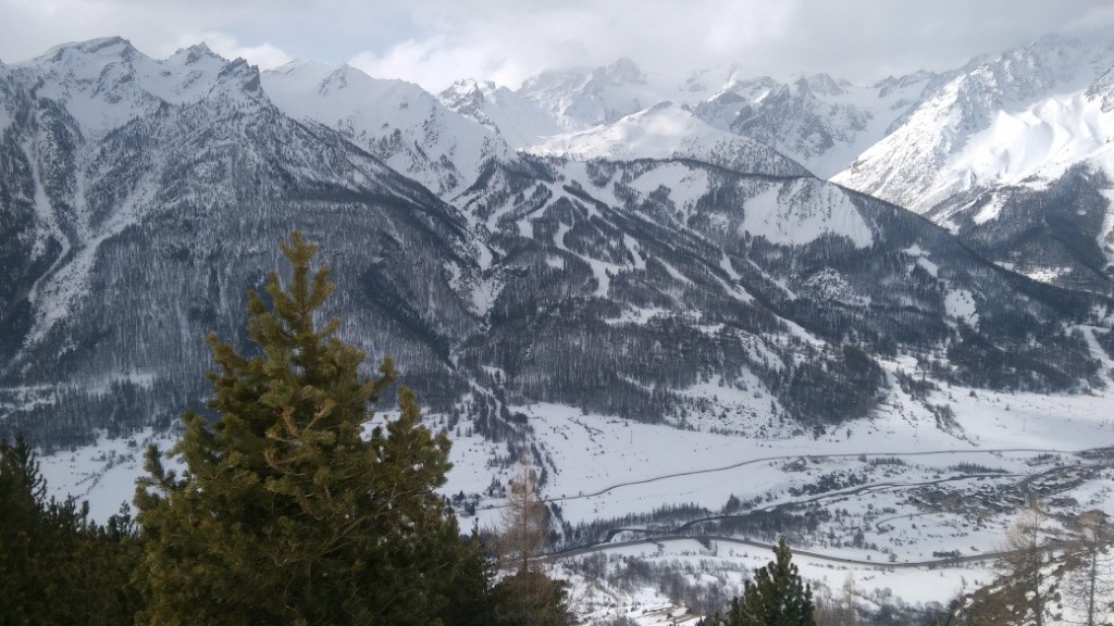 Le domaine skiable du Monêtier les Bains