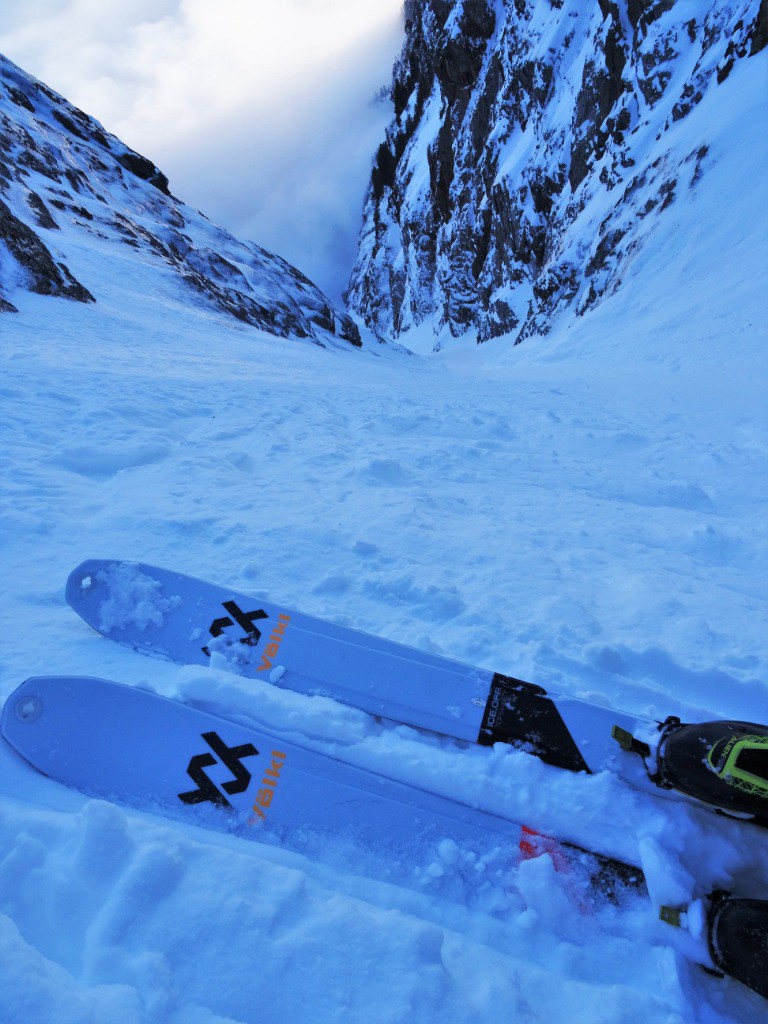 neige correcte ici la pente est un peu moins raide