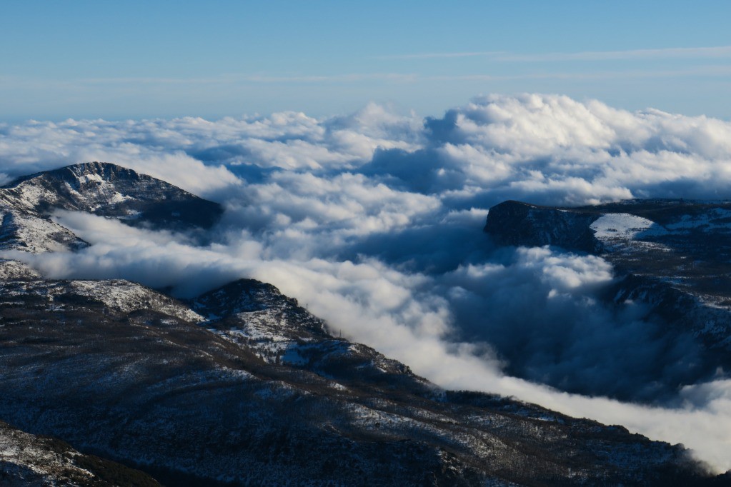 #9 Les gorges du Loup sous la brume Les gorges du Loup sous la brume