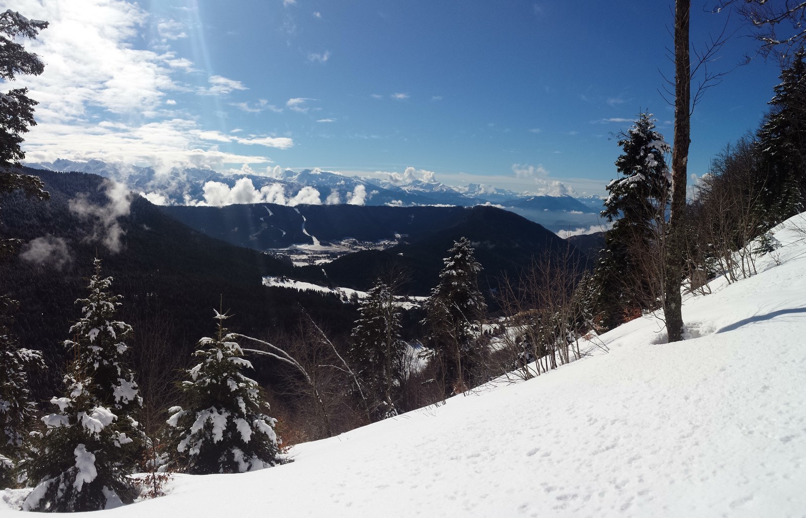 Vue plein sud