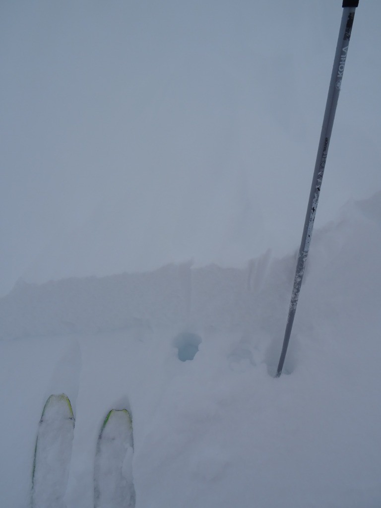 #14 Cassure de 30 à 40cm d Cassure de 30 à 40cm d'épaisseur.