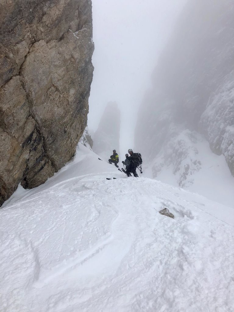 première descente