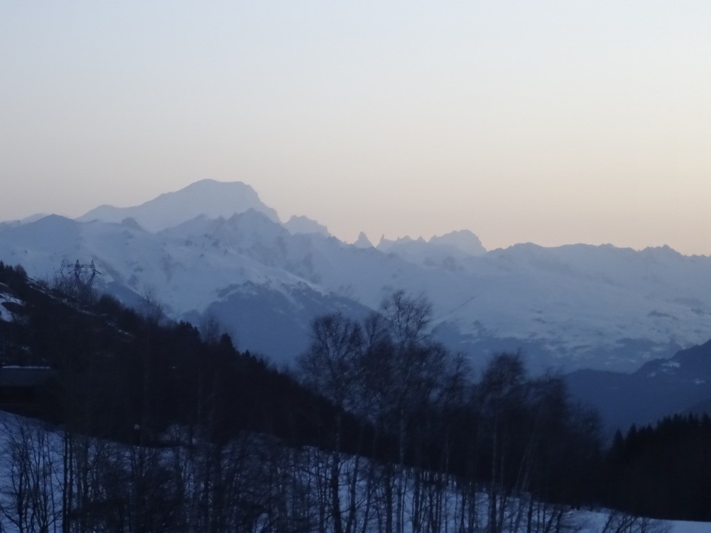 Le Mont Blanc se réveille