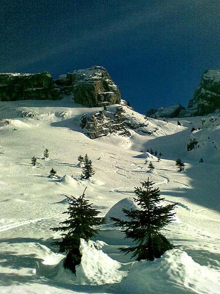 #4 Combe de Chombas : Belle neige dans la combe de Chombas Combe de Chombas : Belle neige dans la combe de Chombas