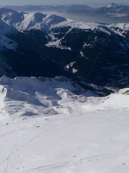 #7 Arpette : Face SO de la Montagne de l Arpette : Face SO de la Montagne de l'Arpette.