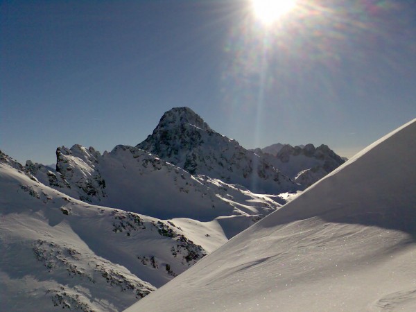 #1 Bec d Bec d'Arguille : La face NO du Bec d'Arguille.