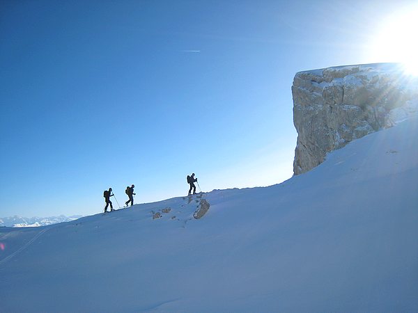 Grand Veymont : Après le Pas de Ville, le sommet se profile, imposant