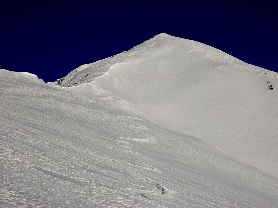 Partie haute de la descente : La neige nouvelle 2008 est arrivée!