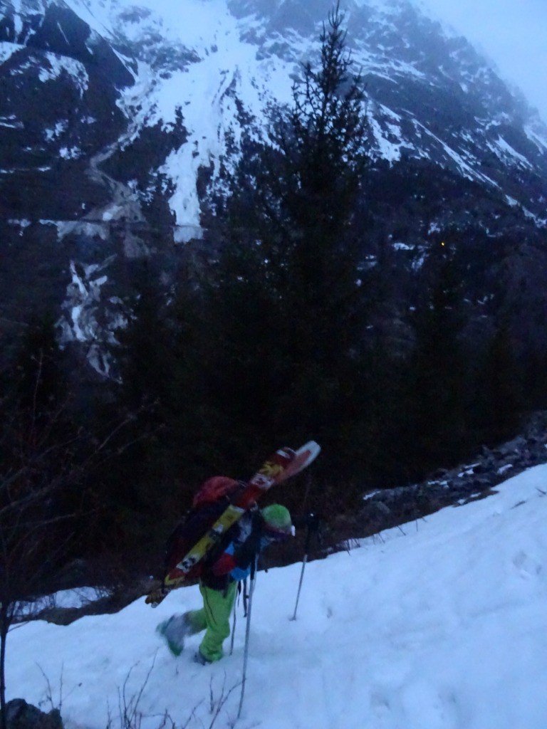 #3 Neige pourrie = progression lente... Neige pourrie = progression lente...