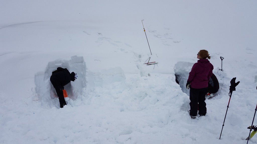 Construction du refuge