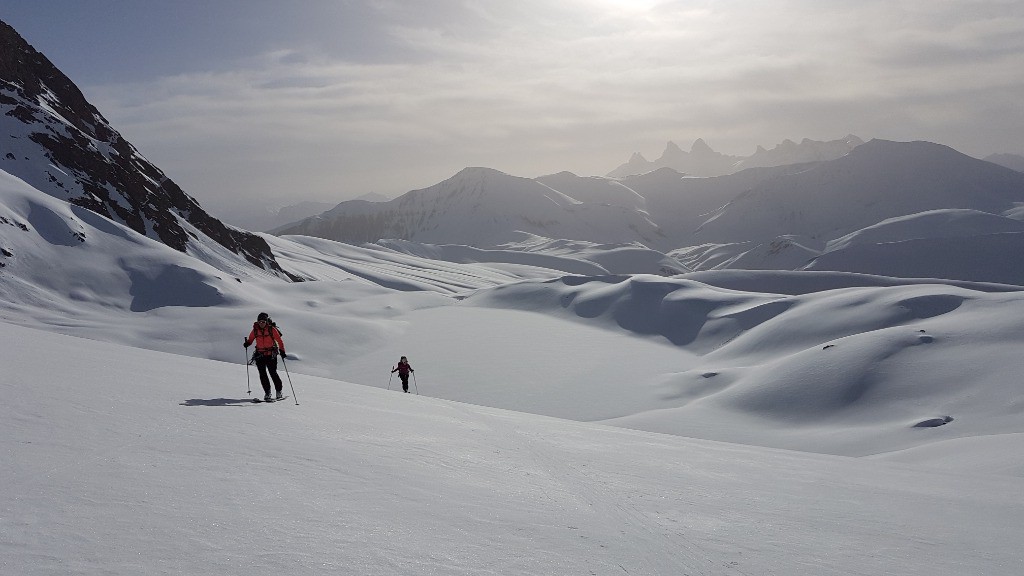 Au dessus du Lac des Quirlies