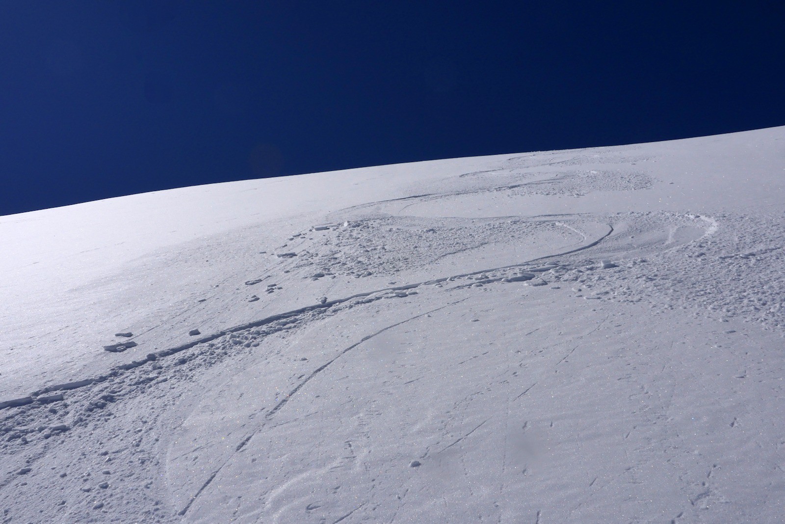 En partie haute, du très bon ski.