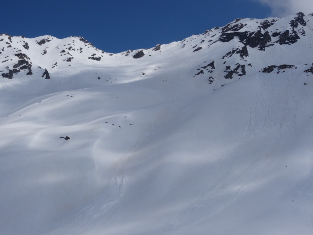 #19 Pointe de Cugne à gauche et le col parcouru un peu à droite... Pointe de Cugne à gauche et le col parcouru un peu à droite...
