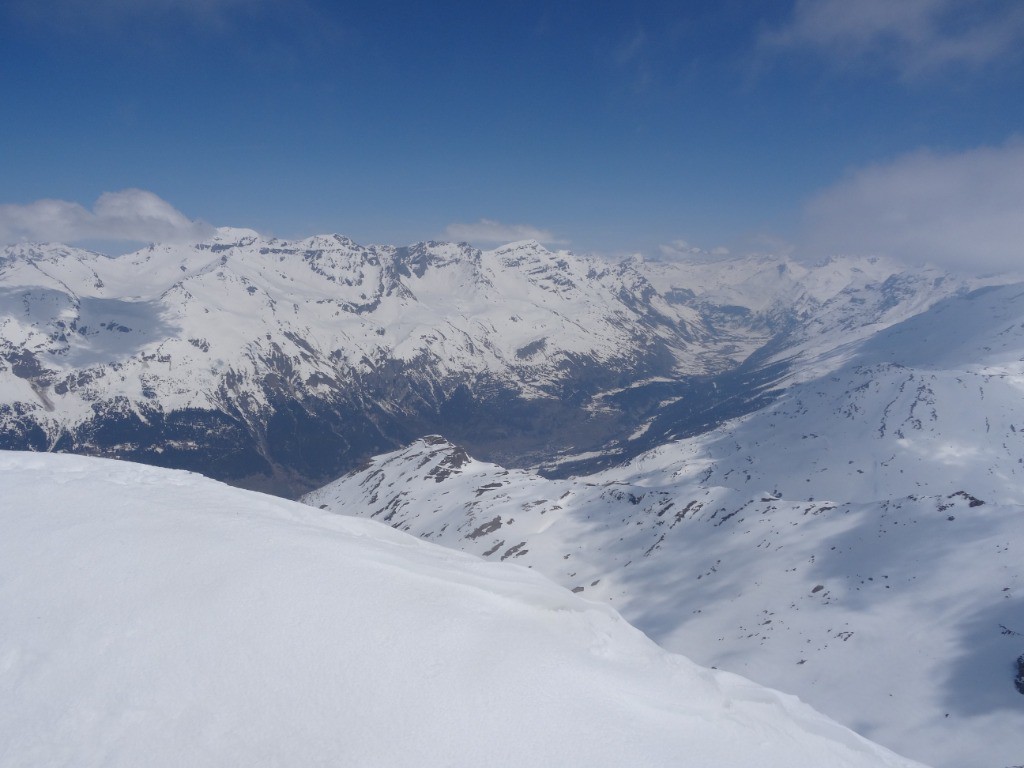 #15 Vue sur la Haute Maurienne jusqu Vue sur la Haute Maurienne jusqu'à Bessans/Bonneval