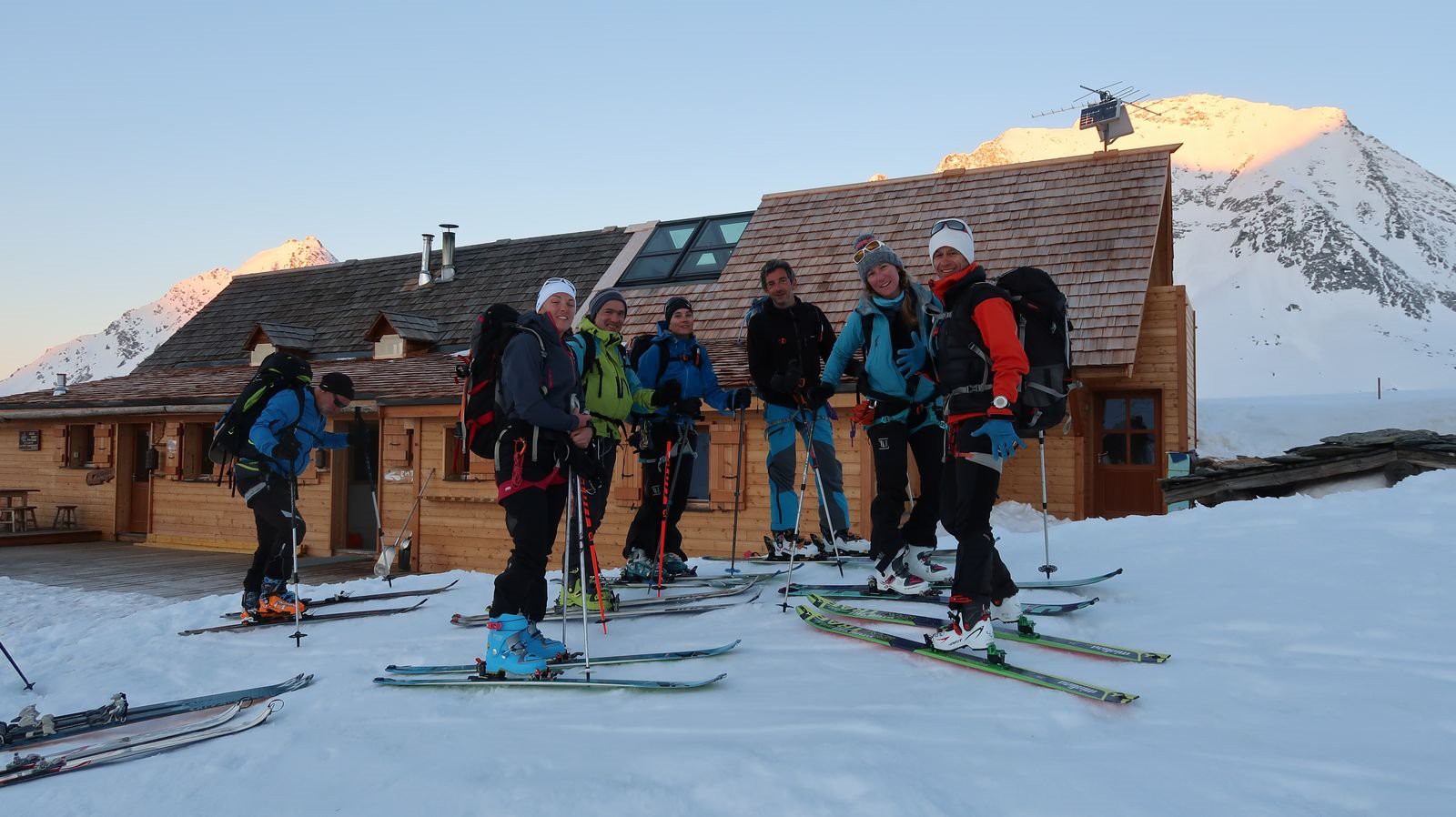 #35 Jour 3, départ du Refuge de la Dent Parrachée Jour 3, départ du Refuge de la Dent Parrachée