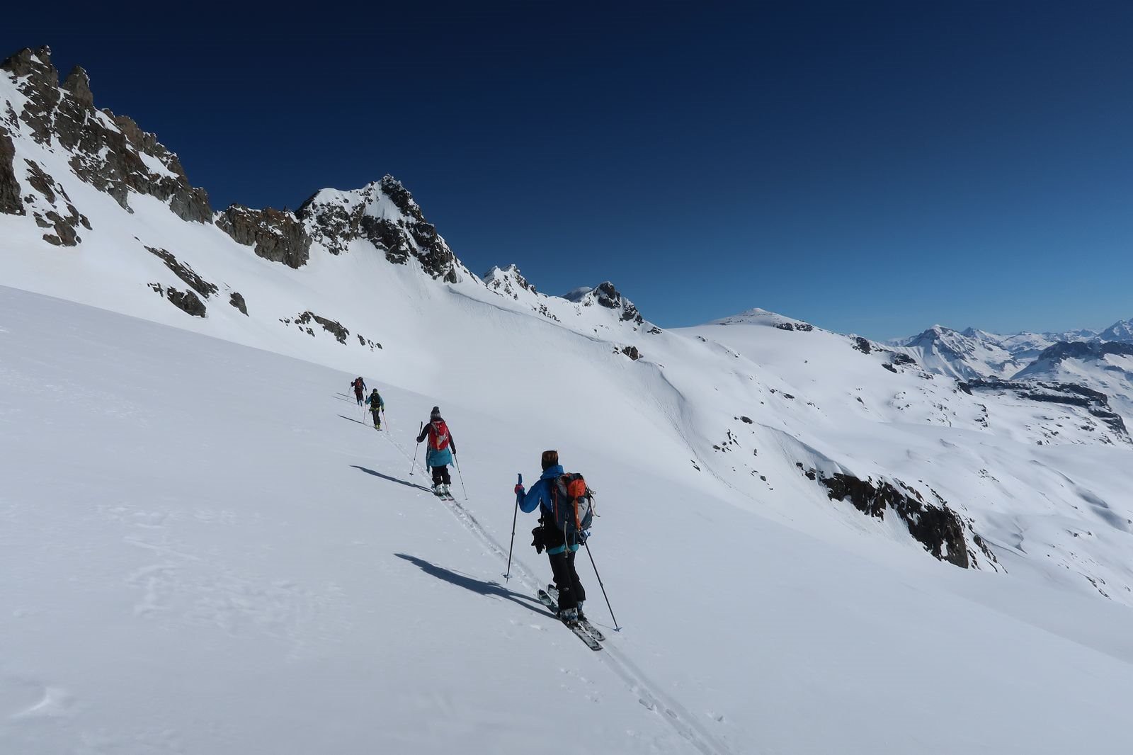 #40 Traversée sous la Pointe de Labby Traversée sous la Pointe de Labby