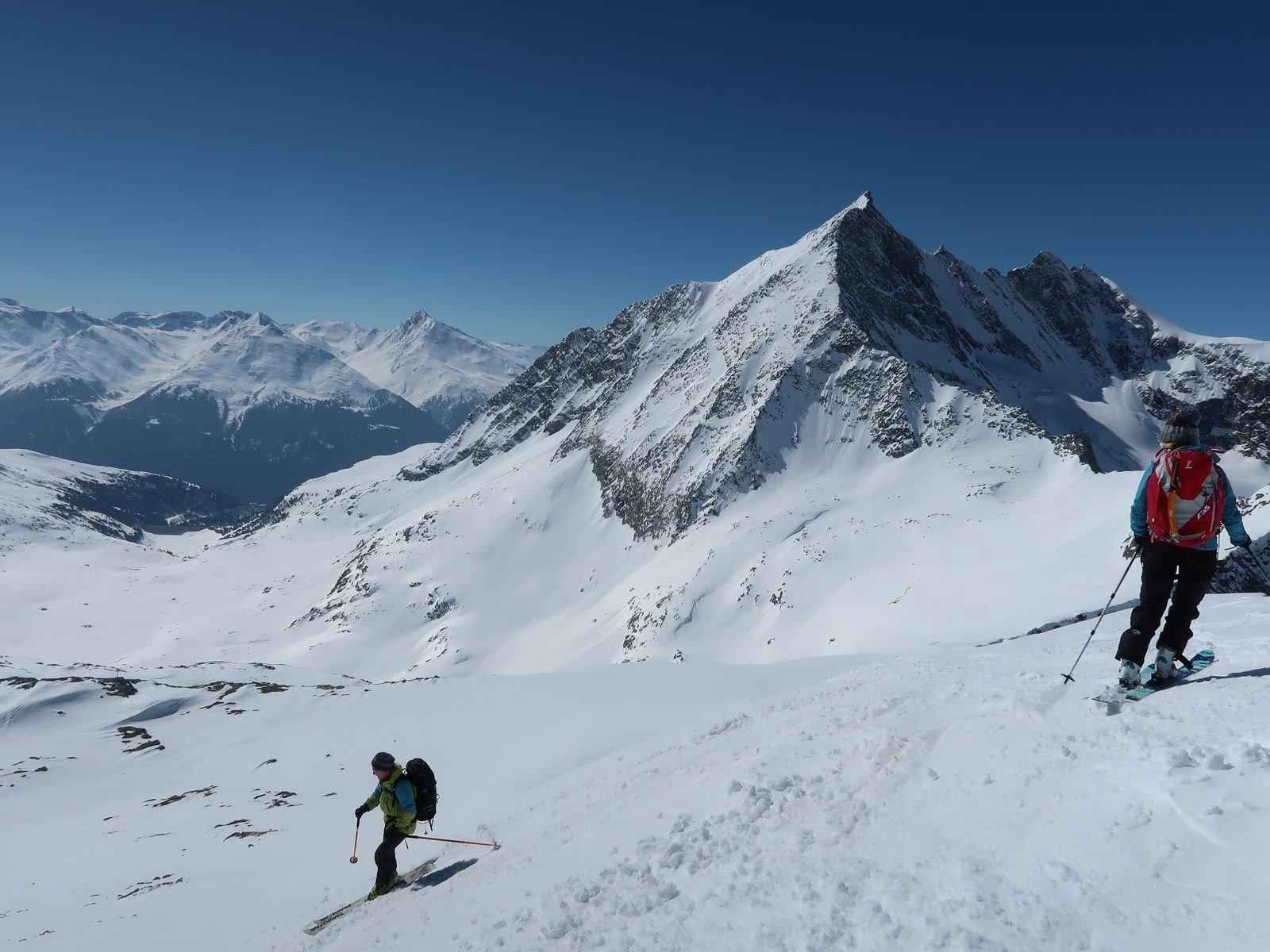 #25 Pointe de l Pointe de l'Obervatoire, première descente