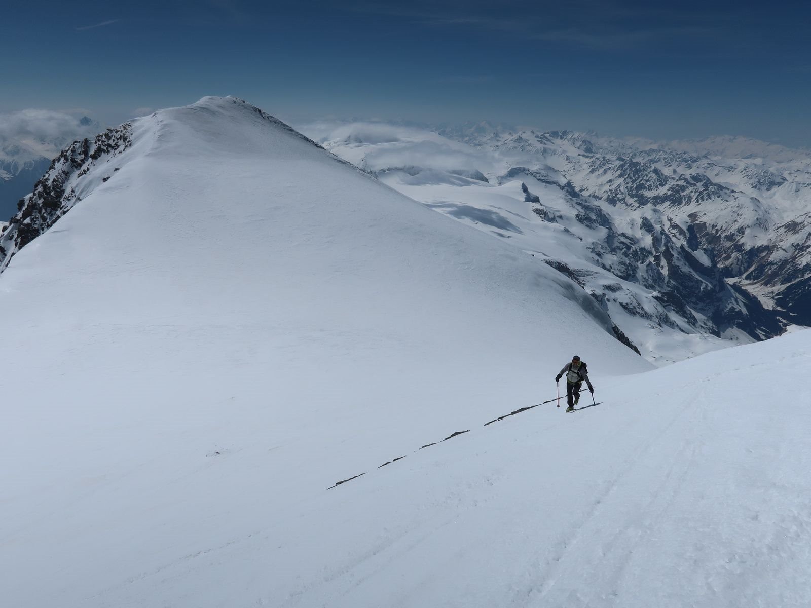 #76 Plateau des Grands Couloirs et final vers la Grande Casse Plateau des Grands Couloirs et final vers la Grande Casse
