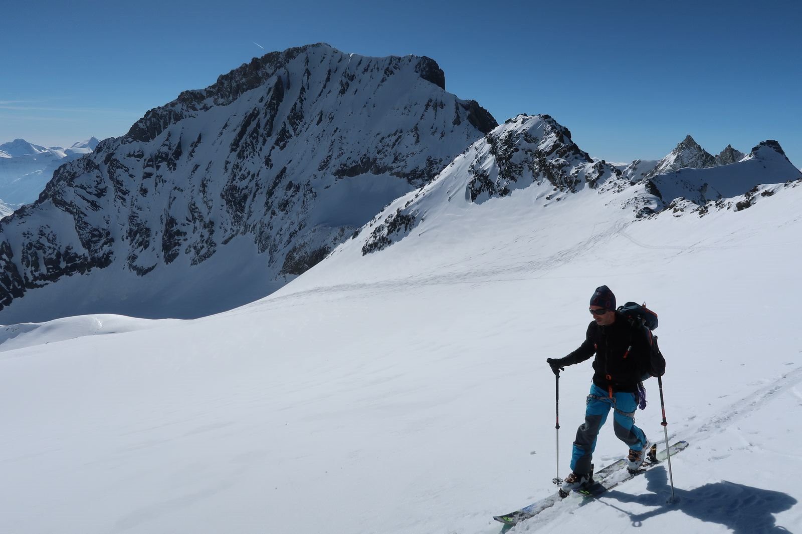 #41 La Parrachée et sa belle face nord La Parrachée et sa belle face nord