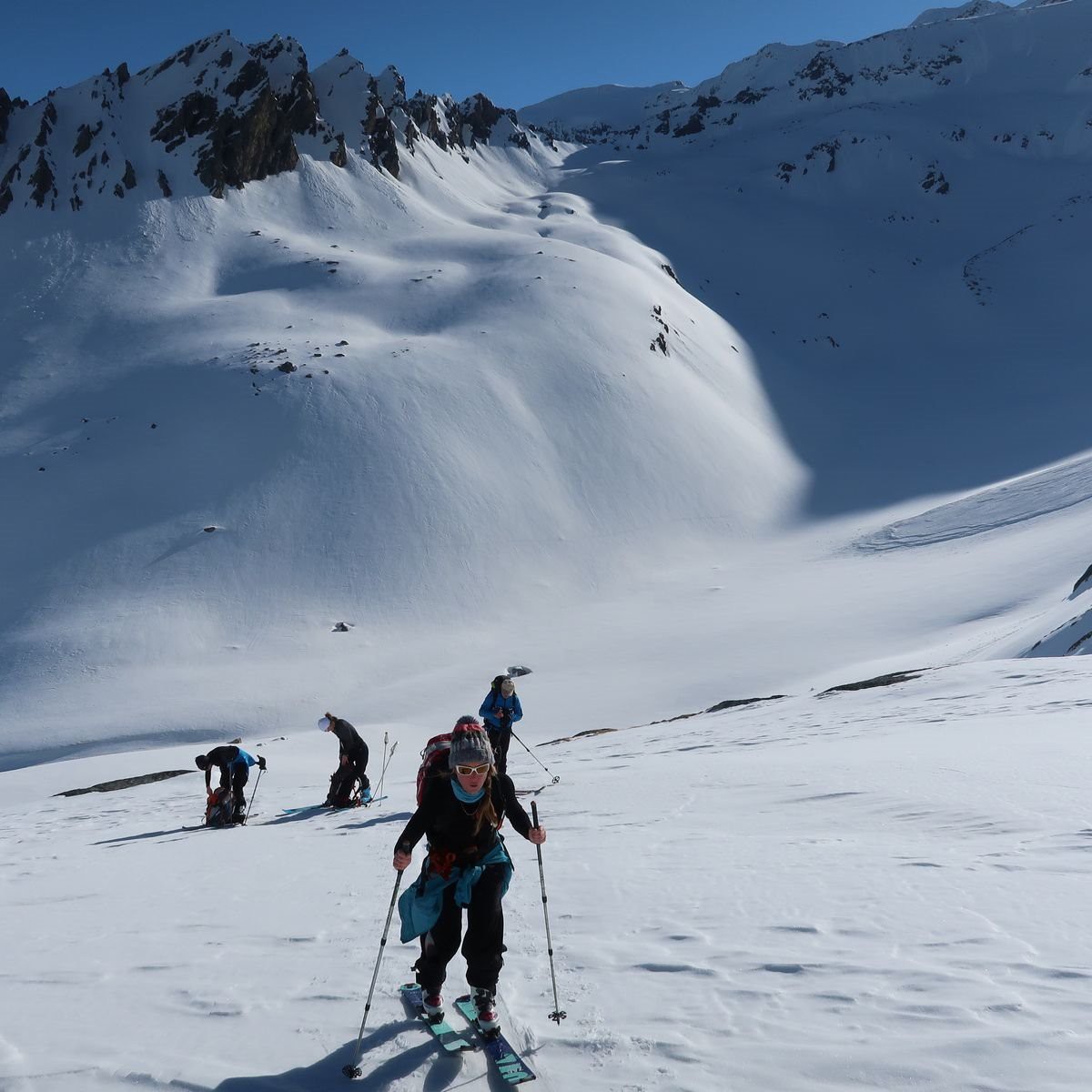 #21 Montée au Col d Montée au Col d'Aussois, le Col du Génépy dans le rétro