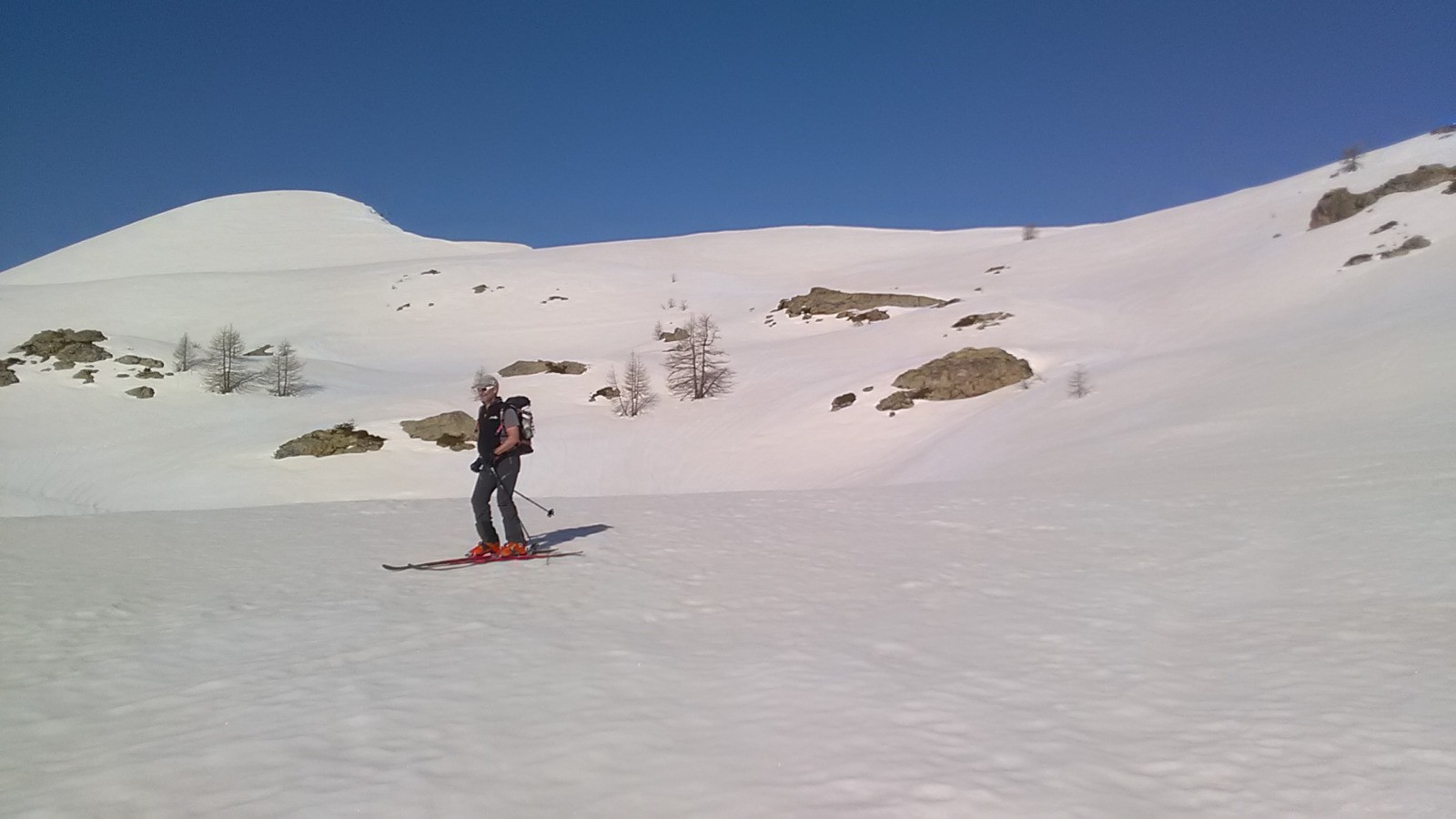 Sous Mercière la neige est bonne