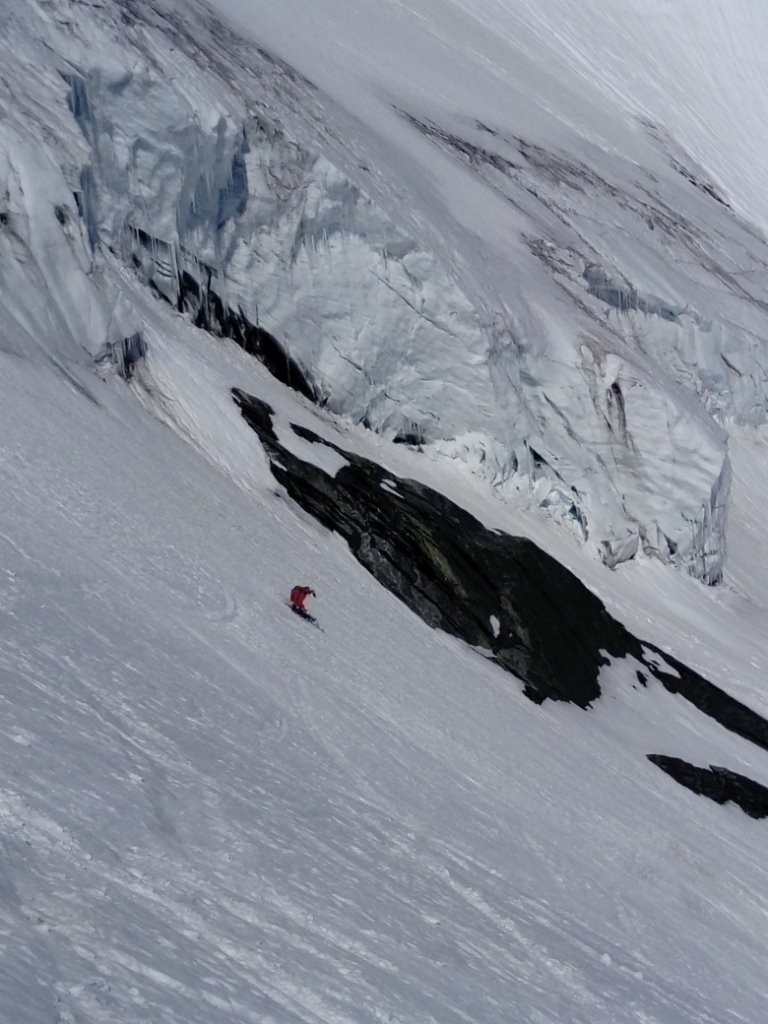 Raph sous le sérac