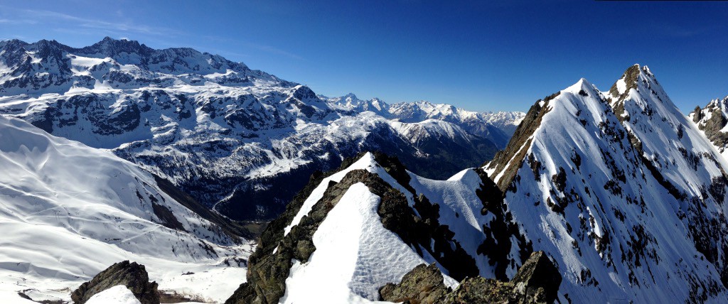 #5 Vue depuis le sommet vers les Grandes Rousses Vue depuis le sommet vers les Grandes Rousses