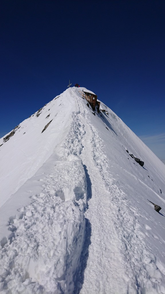 Arête finale du Gran Zebru