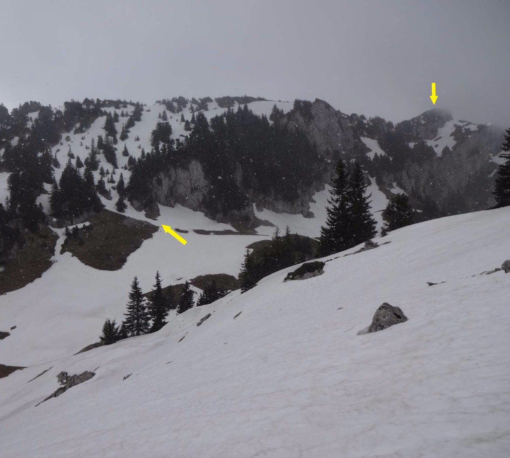 #2 Au dessus du col de Bovinant : c Au dessus du col de Bovinant : c'est mince mais ça passsse !
