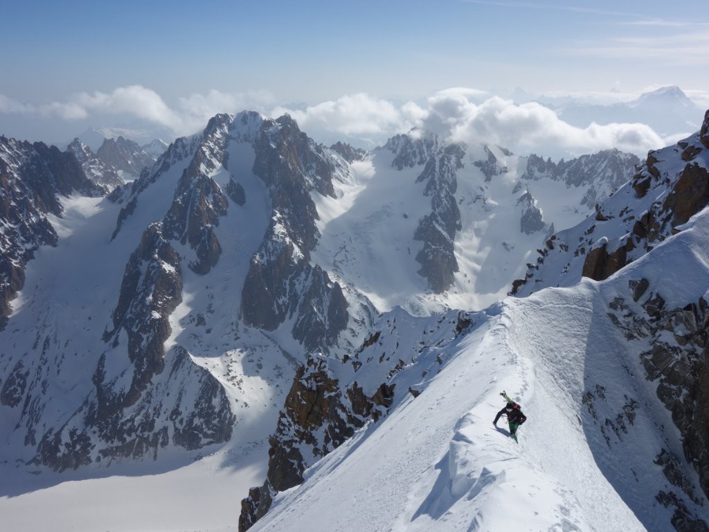 #7 Sur l Sur l'arête sommitale