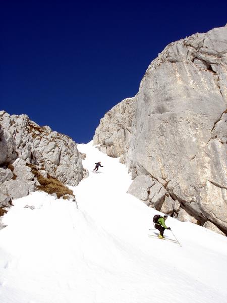 Grand Som : Le haut de la descente du Grand Som, une des rares bonnes portions...