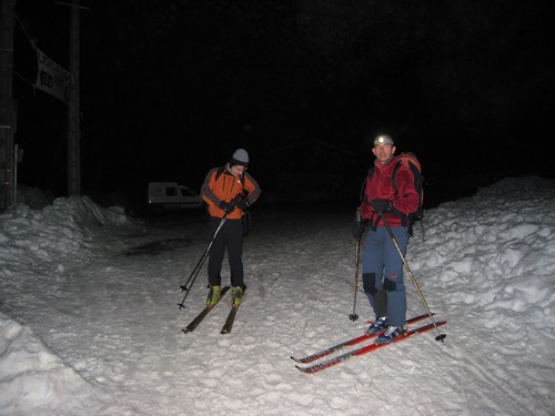 Départ : Départ col de porte