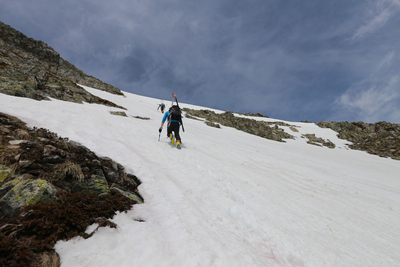 #10 Petit raidillon dans la montée au Pic des Cabottes Petit raidillon dans la montée au Pic des Cabottes
