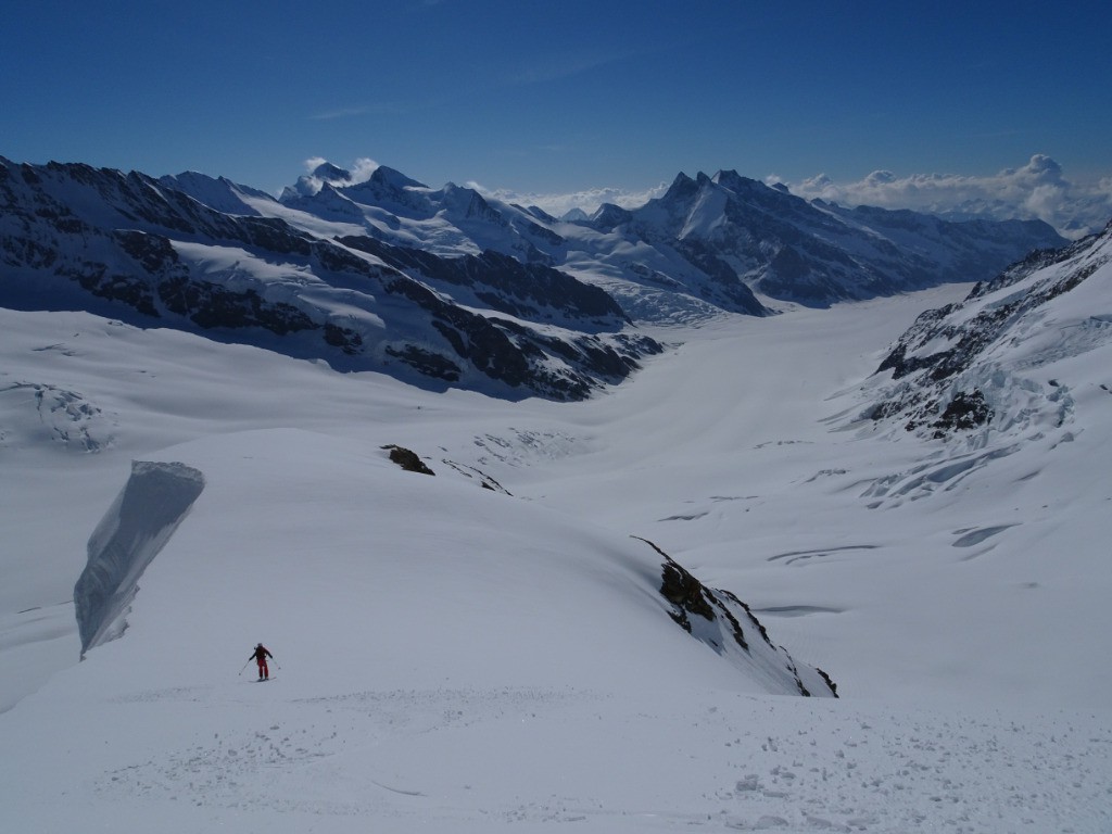 descente de Jungfrau
