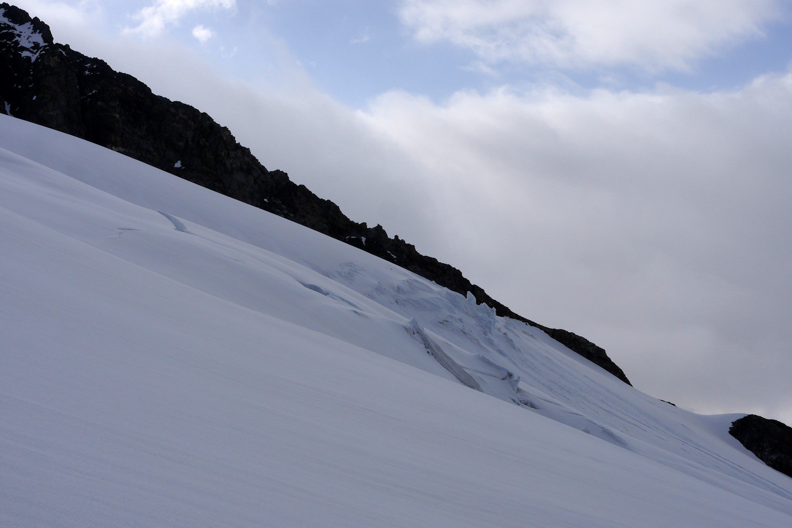 #6 Rive gauche du glacier. Rive gauche du glacier.